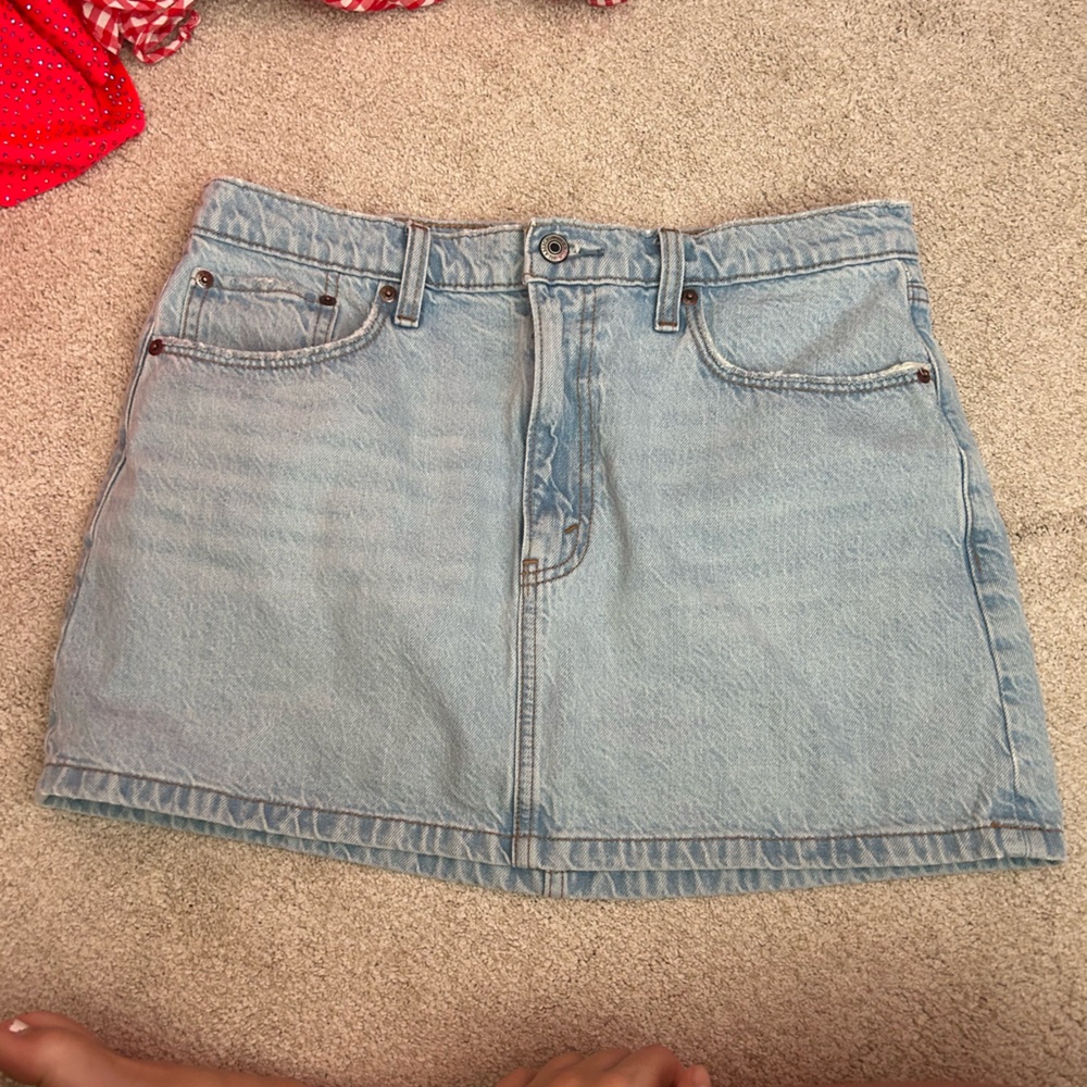Abercrombie Denim Mini Skirt